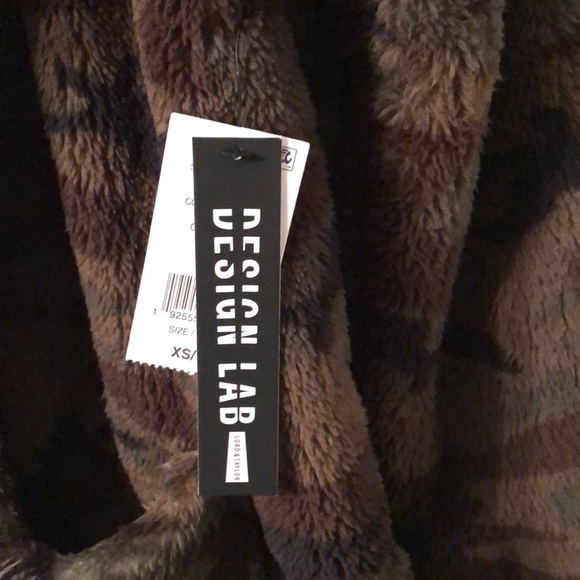 Design Lab Woobie Teddy Fleece Cardigan - Picture 4 of 9